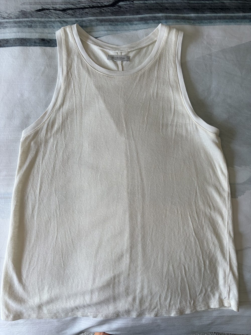 Outerknown cream tank